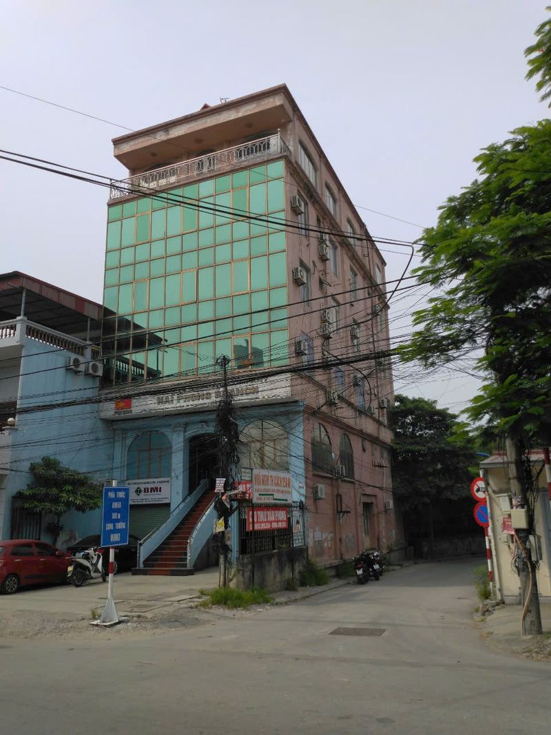 Cho thuê tòa nhà 6 tầng số 150 đường Chùa Vẽ, Đông Hải 1, Hải An, Hải Phòng