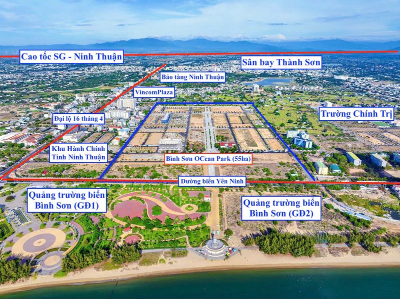 🔥 MỞ BÁN ĐỢT 1  KHU ĐÔ THỊ BIỂN BÌNH SƠN OCEAN PARK NINH THUẬN - PHÂN KHU PREMIUM OCEAN GATE NINH THUẬN 🔥 — ảnh 3