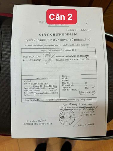 Bán nhà giá tốt 83/78 Đường Năm Châu, Phường 11, Quận Tân Bình, TP.HCM — ảnh 4