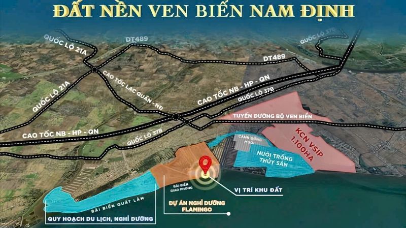 Đất biển Quất Lâm, Giao Phong siêu rẻ, vị trí tiềm năng, gần bãi tắm nhất Giao Thủy, Nam Định — ảnh 3