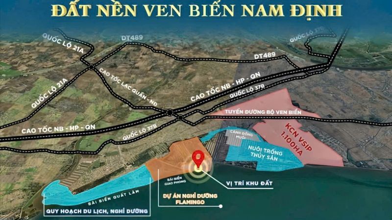 Sở hữu đất biển du lịch Quất Lâm, Nam Định. Giá đợt 1, vị trí tiềm năng sinh lời tốt — ảnh 2