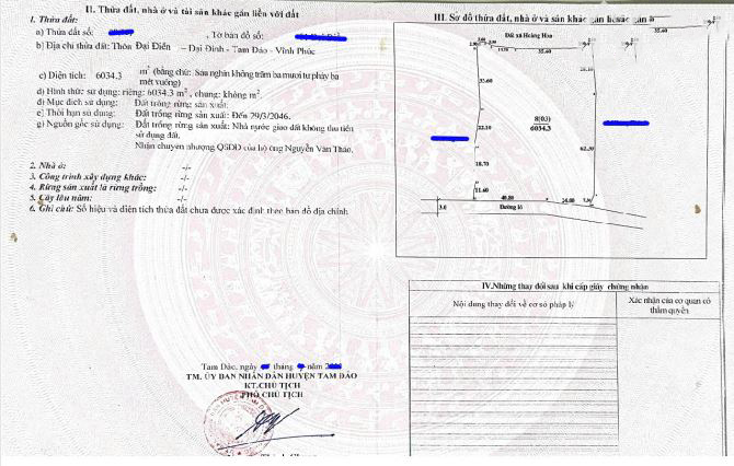 Bán đất trục vào khu Danh Thắng Tây Thiên, Tam Đảo, Vĩnh Phúc — ảnh 4