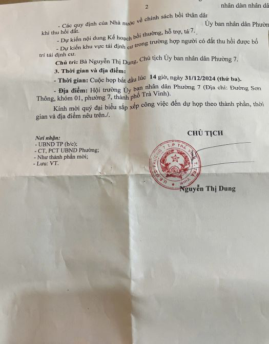 Bán 6 công đất thuộc Khu đô thị Tây P7, Đường Võ Nguyên Giáp, Phường 7, Thành phố Trà Vinh, Trà Vinh — ảnh 5
