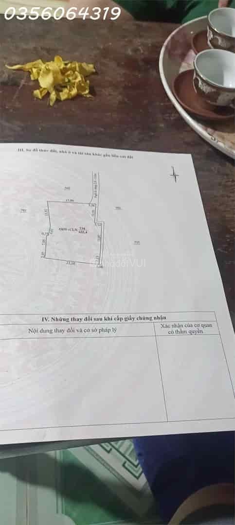Cần bán gấp Lô đất 655m2 đất Đông Sơn, thị trấn Rừng Thông, Thanh Hoá — ảnh 2