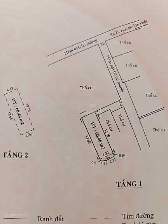 Cần bán nhà hẻm 2025 Huỳnh Tấn Phát, Nhà Bè, TP HCM — ảnh 2