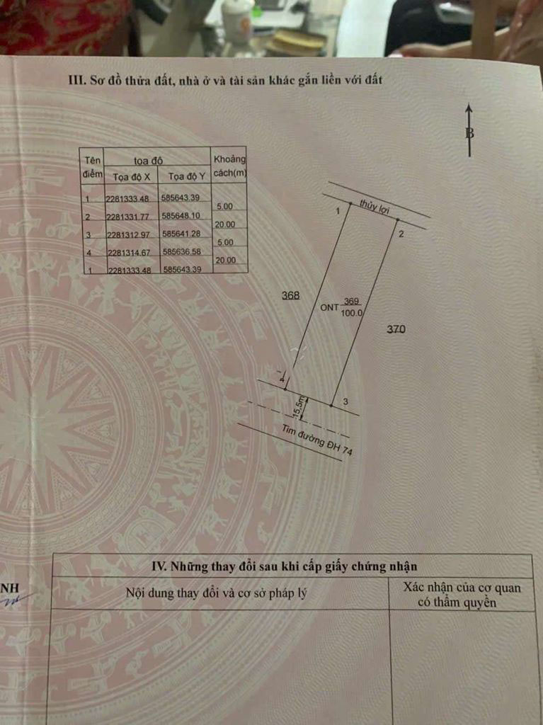 Bán lô đất liền kề Ngọc Chi, Xã Quỳnh Bảo, Huyện Quỳnh Phụ, Thái Bình