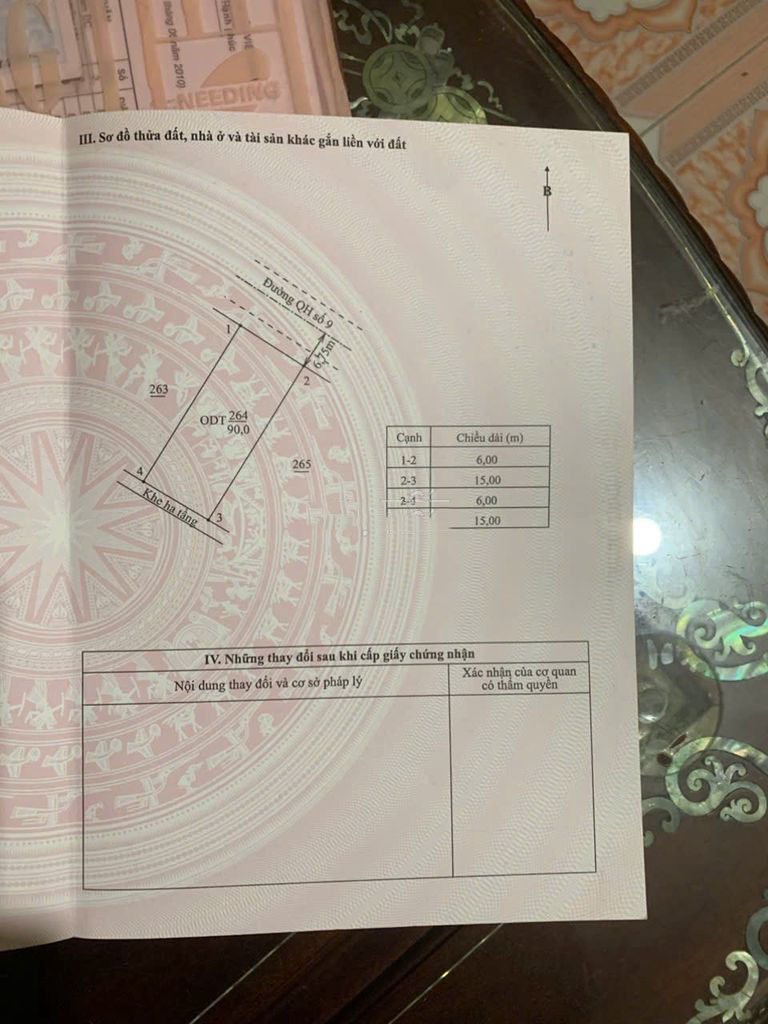 Bán lô đất Tổ dân phố số 6, Thị trấn Quỳnh Côi, Huyện Quỳnh Phụ, Thái Bình