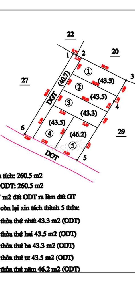Cần bán mảnh đất trung tâm Trung Hưng 2, Thị trấn Vũ Thư, Huyện Vũ Thư, Thái Bình