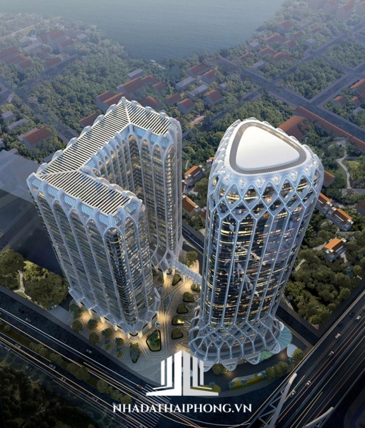 Bán căn hộ chung cư tầng trung VIP, dự án Diamond Crown Plaza đường Lê Hồng Phong, Ngô Quyền, Hải Phòng