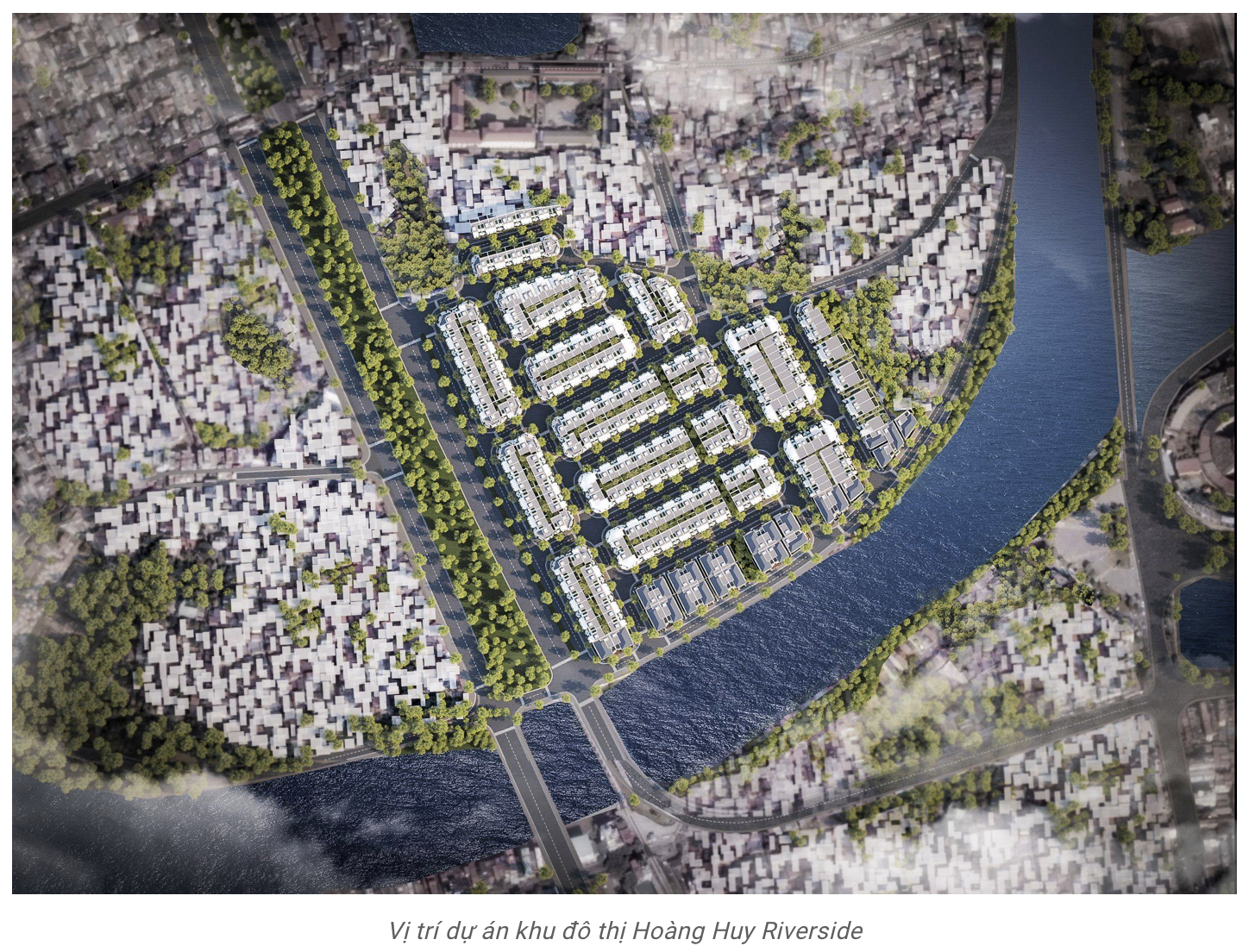 Hoàng Huy Riverside — Phối cảnh dự án — ảnh 2