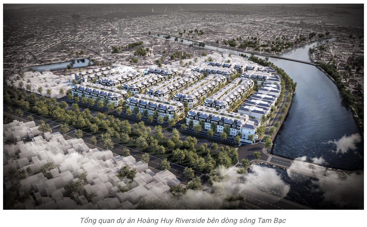 Hoàng Huy Riverside — Phối cảnh dự án — ảnh 1