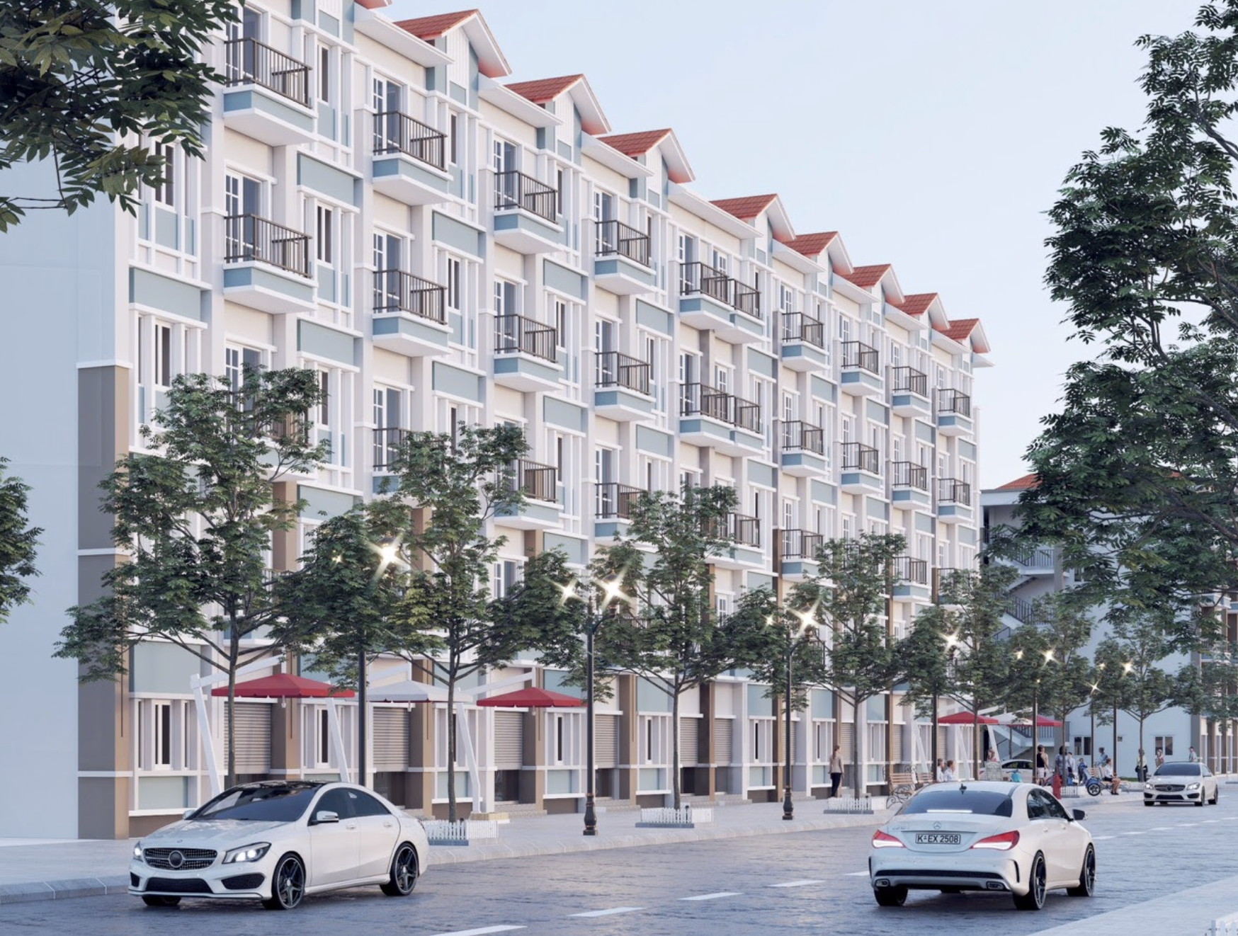 Hoàng Huy New Pruksa Town — Phối cảnh khu 5 tầng dự án — ảnh 2