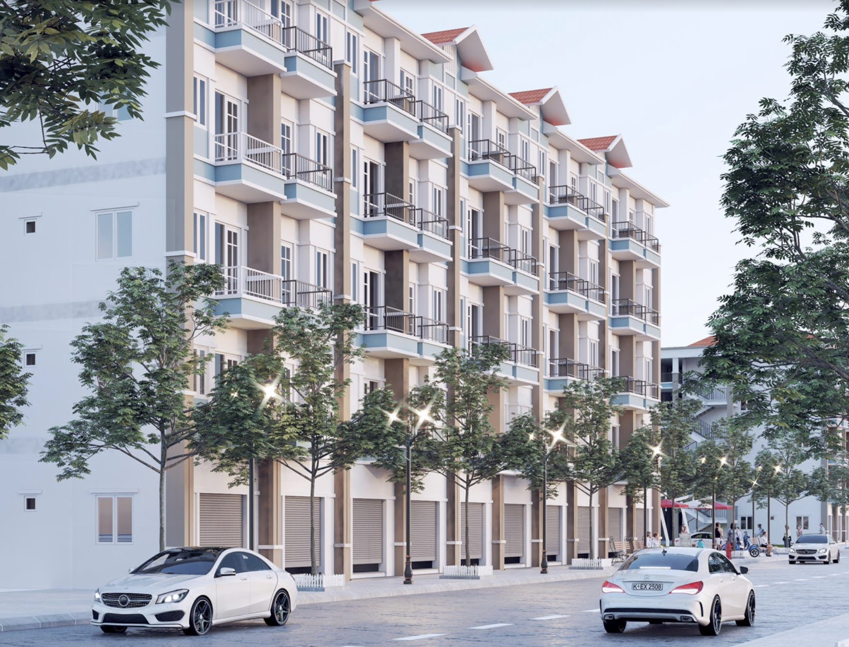 Hoàng Huy New Pruksa Town — Phối cảnh khu 5 tầng dự án — ảnh 1