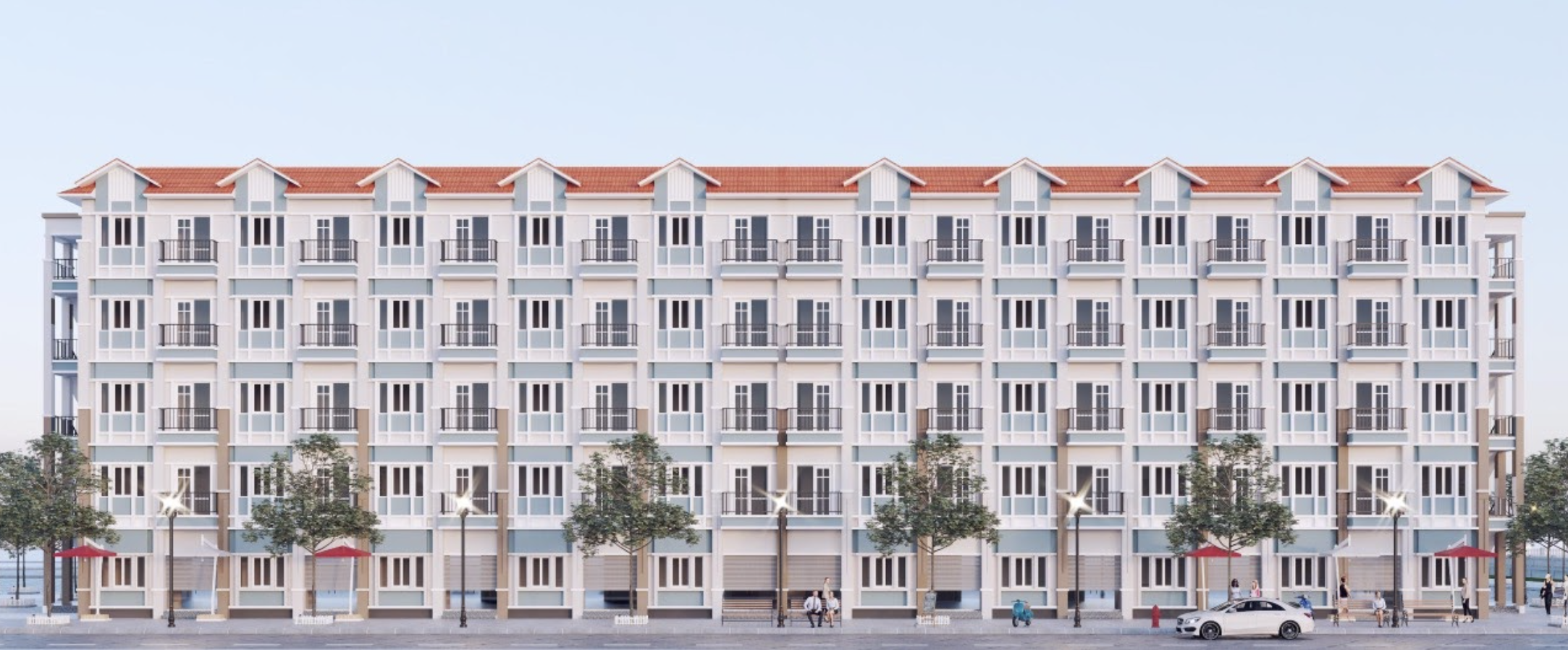 Hoàng Huy New Pruksa Town — Phối cảnh khu 5 tầng dự án — ảnh 3