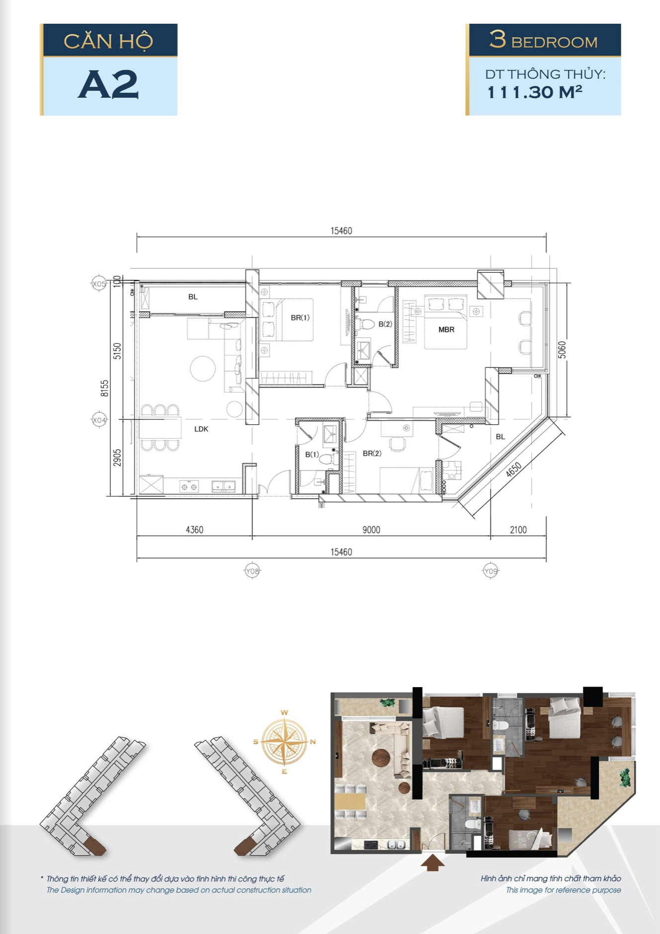 The Minato Residence — Mặt bằng căn hộ — ảnh 1
