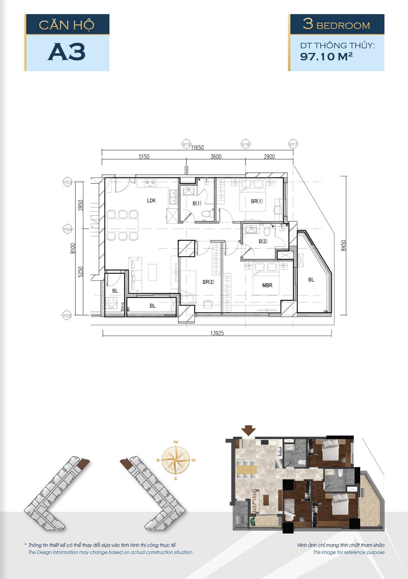 The Minato Residence — Mặt bằng căn hộ — ảnh 2