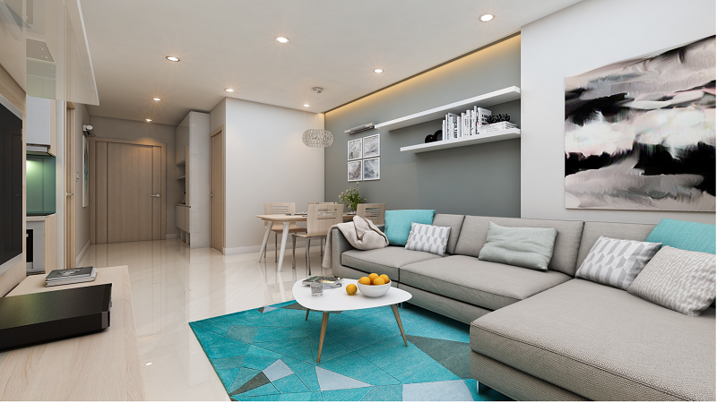 Hoàng Huy Đổng Quốc Bình — Mẫu thiết kế căn hộ — ảnh 1