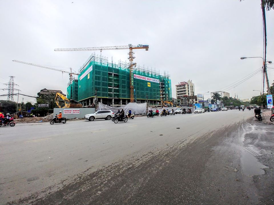 Hoàng Huy Đổng Quốc Bình — Tiến độ thi công — ảnh 2