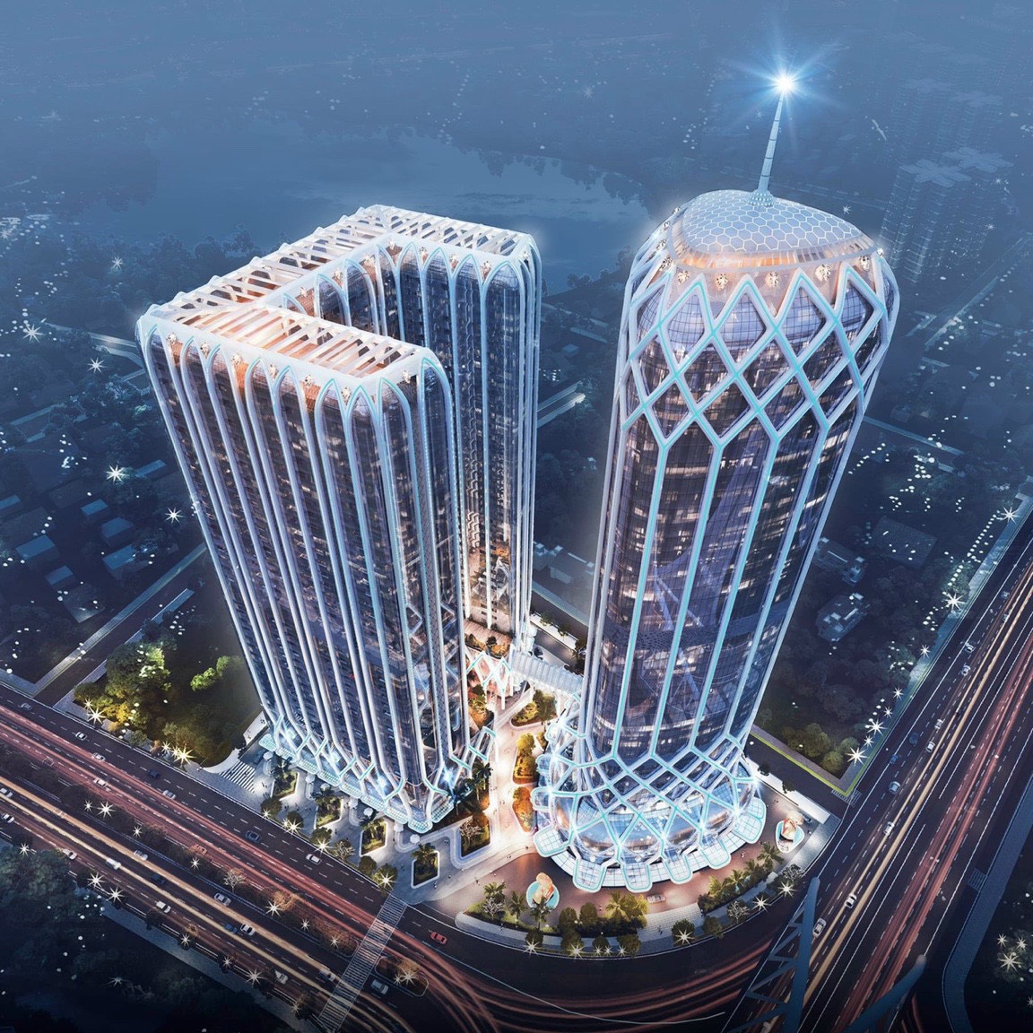 Diamond Crown & Golden Crown Hai Phong — Phối cảnh dự án — ảnh 2