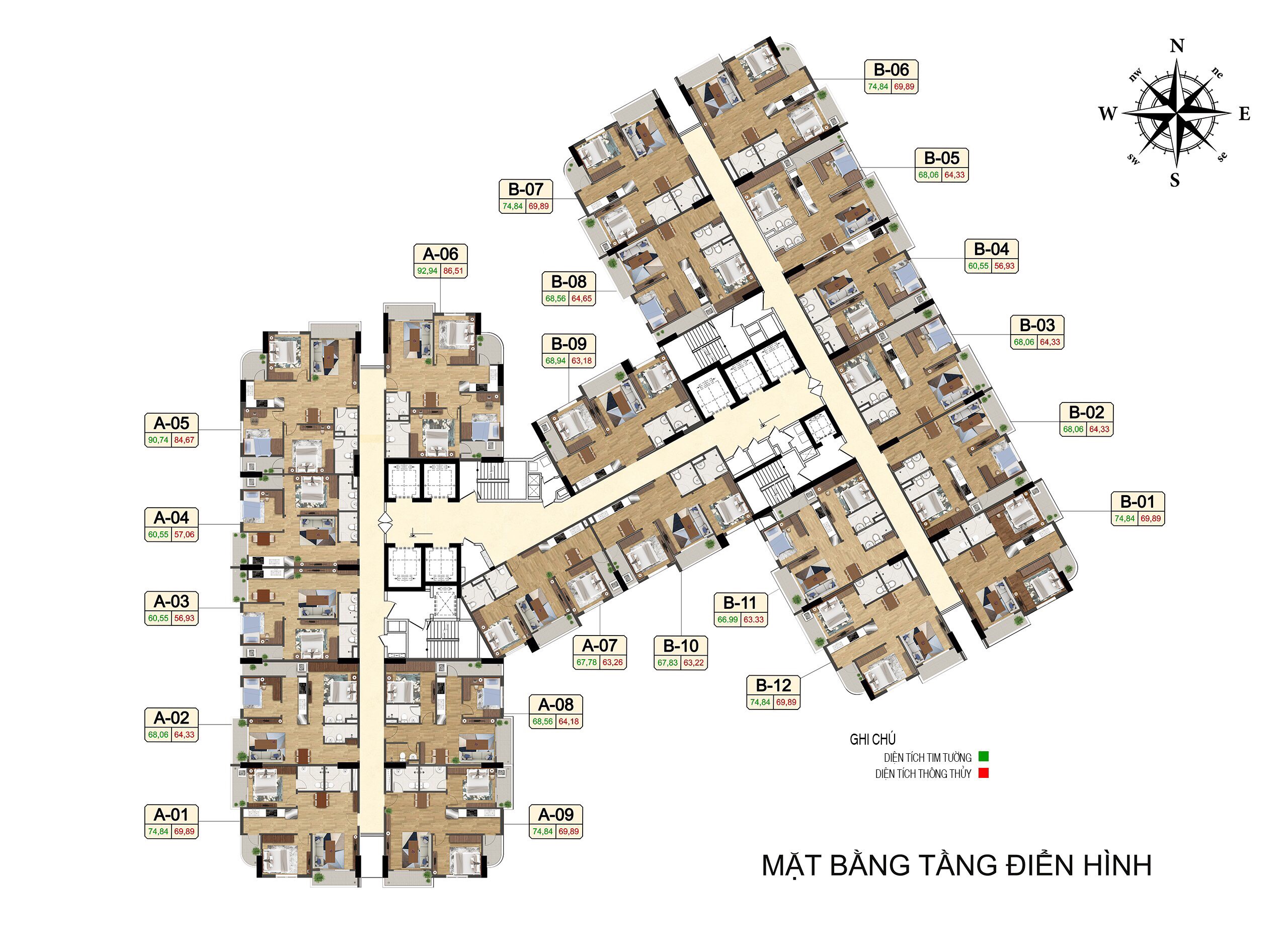 TECCO CENTER POINT — Mặt bằng dự án — ảnh 1
