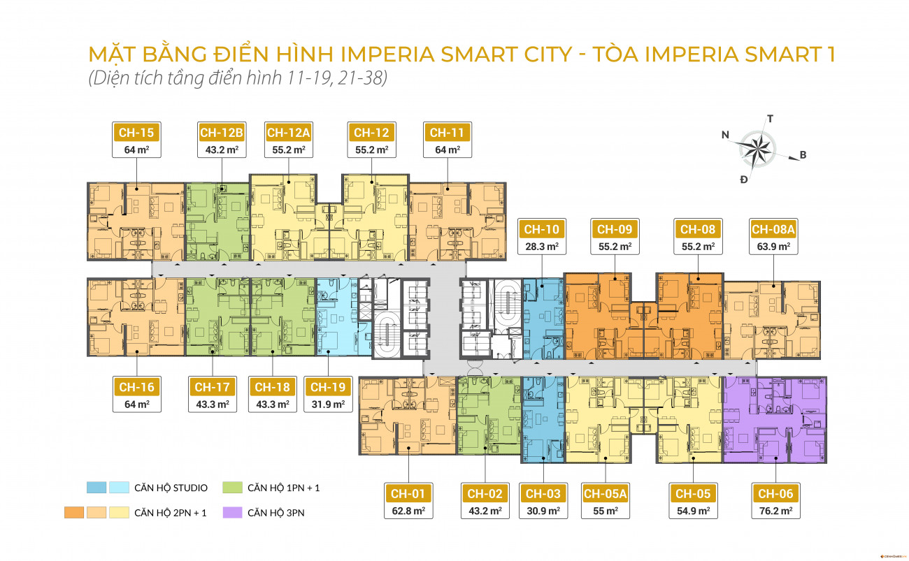 Imperia Smart City — Mặt bằng dự án — ảnh 1