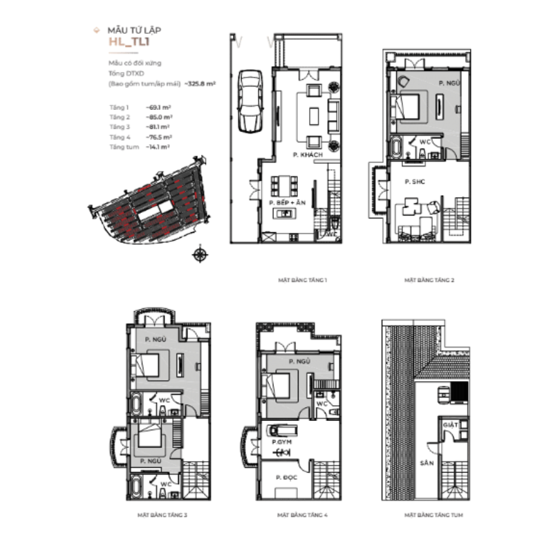 Vinhomes Ocean Park 3 — Mẫu thiết kế căn hộ — ảnh 3