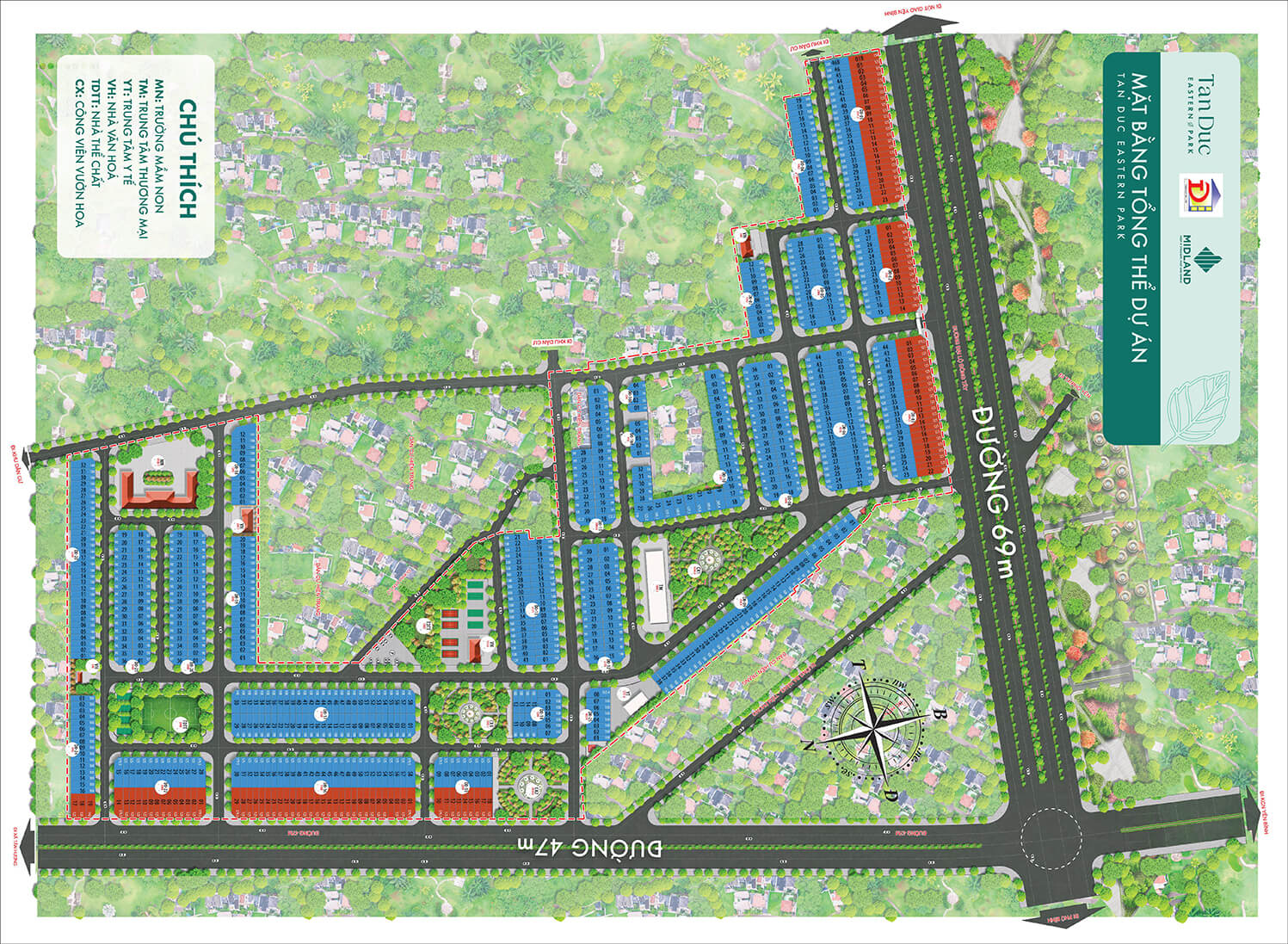 Tấn Đức Center — Mặt bằng dự án — ảnh 1