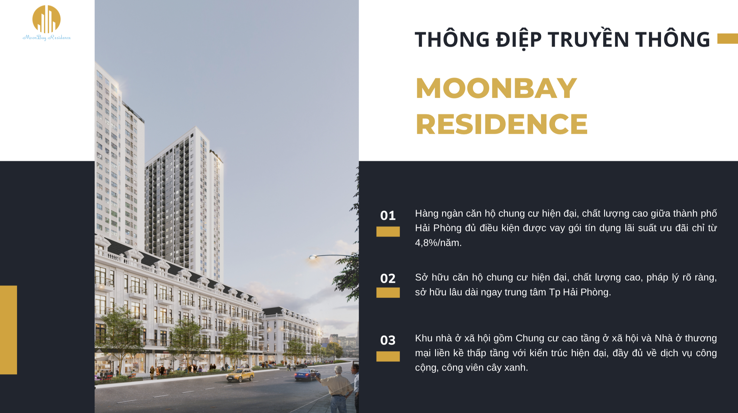 Moonbay Residence - Khu nhà ở xã hội 384 Lê Thánh Tông — Điểm nổi bật của dự án — ảnh 2