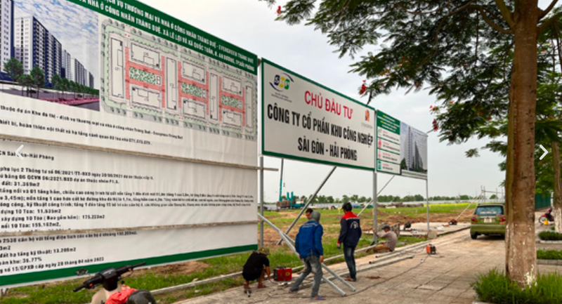 Nhà ở xã hội EverGreen Tràng Duệ — Tiến độ thi công — ảnh 2
