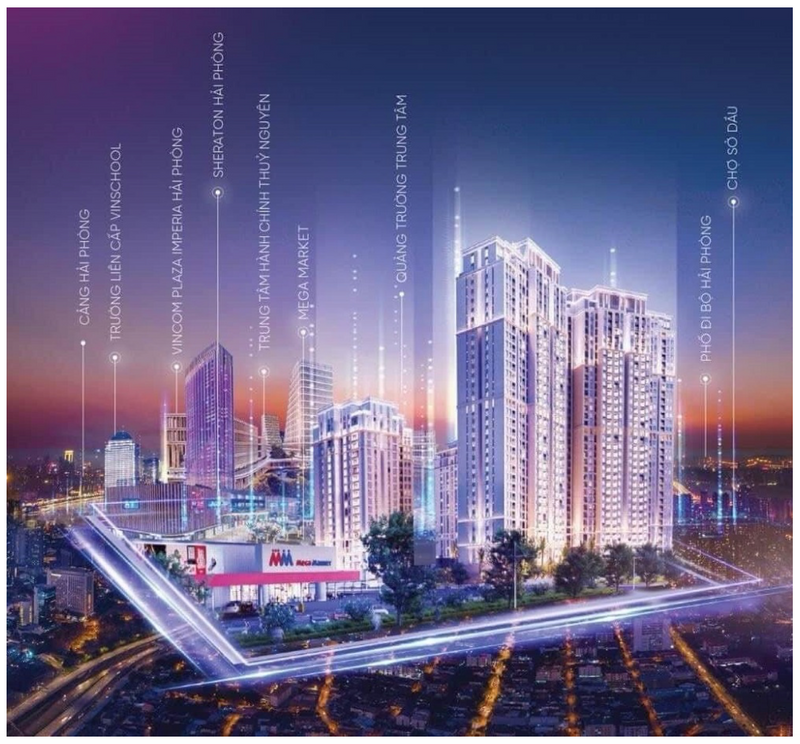 Gem Park (Sở Dầu, Hồng Bàng, Hải Phòng) — Phối cảnh dự án — ảnh 2