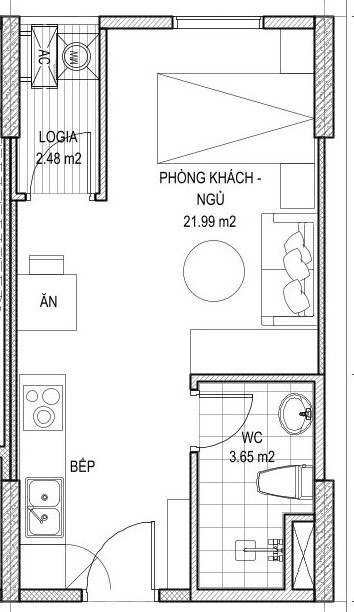 Harbor Residence — Mặt bằng căn hộ — ảnh 1
