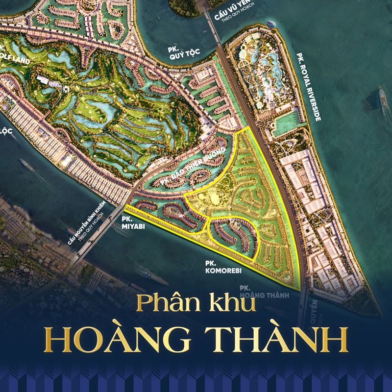 Vinhomes Royal Island — Mặt bằng Phân Khu — ảnh 3