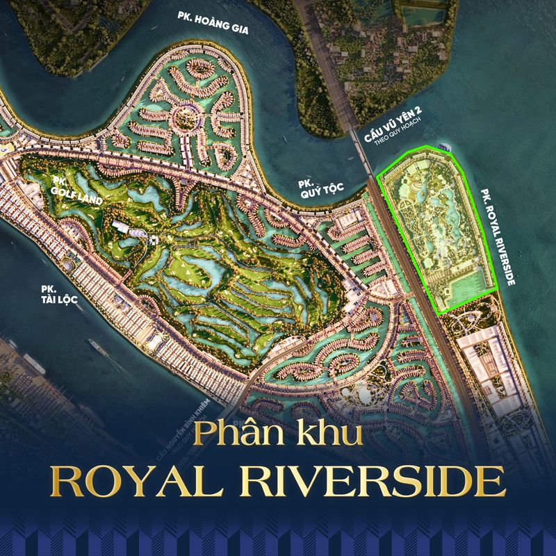 Vinhomes Royal Island — Mặt bằng Phân Khu — ảnh 4