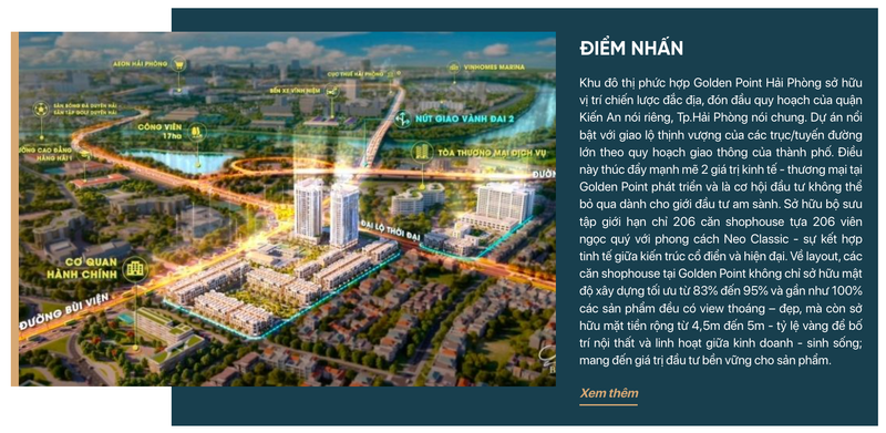 Golden Point Hải Phòng — Điểm nổi bật của dự án — ảnh 2