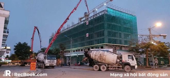 Tiến độ Evergreen Tràng Duệ: Phấn đấu cất nóc trước Tết Nguyên đán