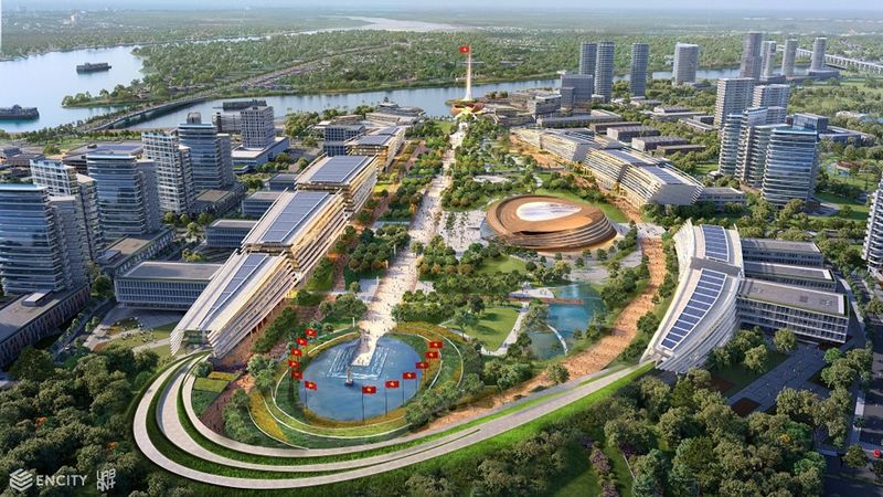 Toàn cảnh khu vực sẽ xây Trung tâm Chính trị - Hành chính Đồng Nai mới, đối diện siêu dự án 72.000 tỷ của Sun Group