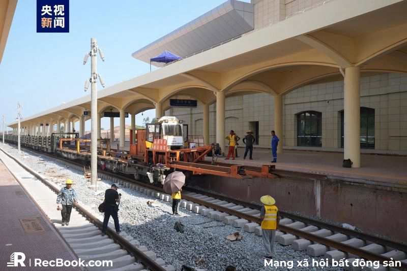 Thành phố biên mậu hưởng lợi từ đường sắt cao tốc tới biên giới Việt - Trung
