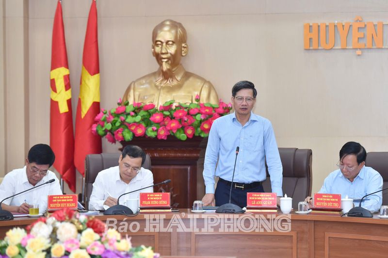 Tập trung cao phát triển đô thị Thủy Nguyên văn minh, hiện đại