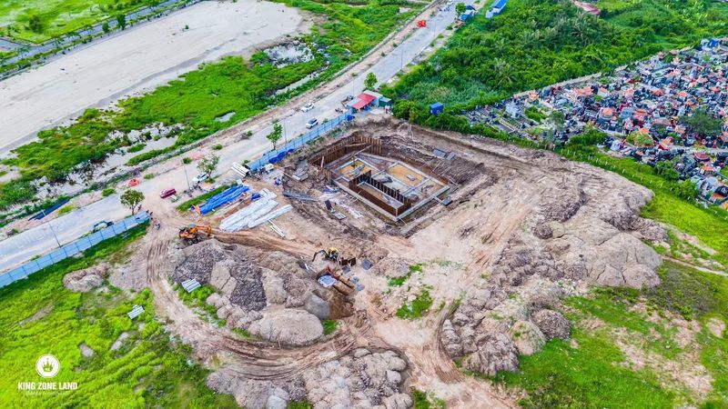 Dự án NOXH nằm tiếp giáp Nhà máy xử lý nước thải Vĩnh Niệm