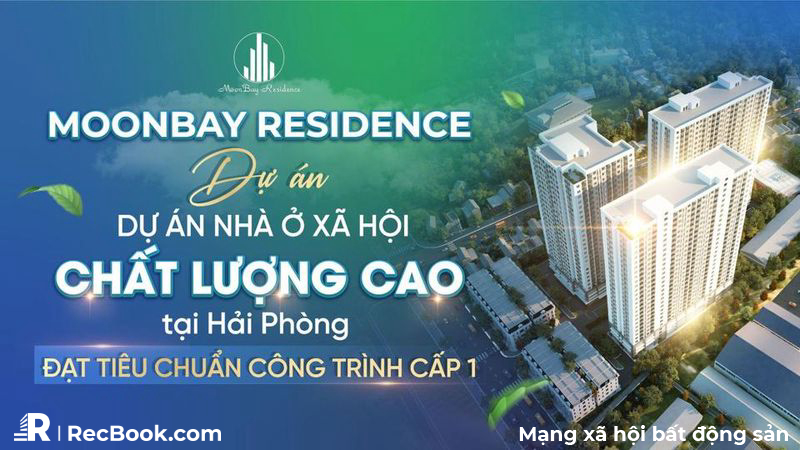 Moonbay Residence: Tiên phong cung cấp căn hộ NOXH chất lượng cao cho cư dân Hải Phòng