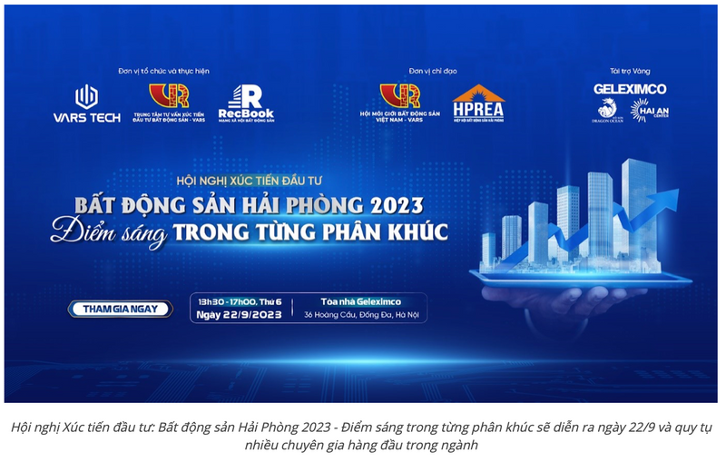 Hải Phòng - Lựa chọn ưu tiên của các nhà đầu tư BĐS năm 2023