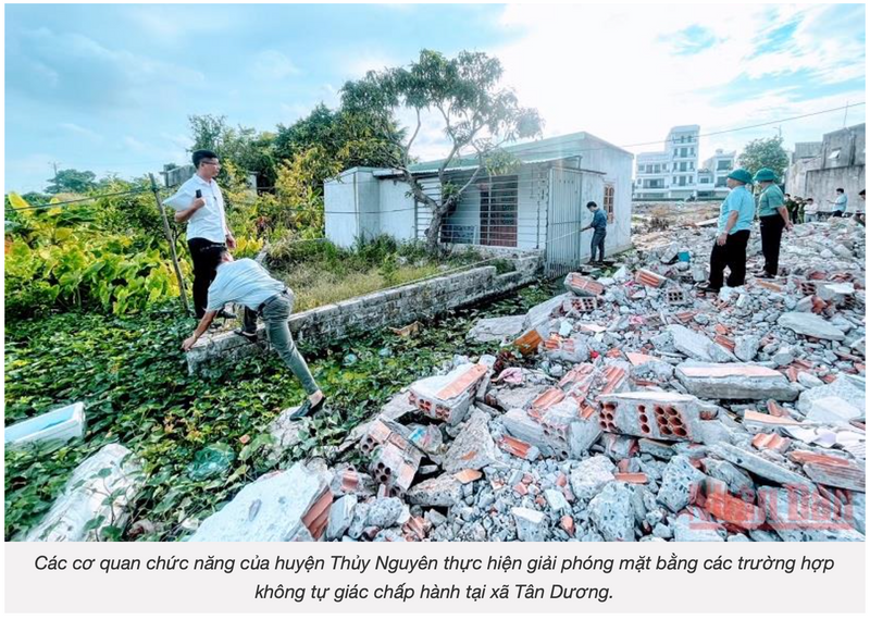 Hải Phòng kiên quyết hoàn thành giải phóng mặt bằng dự án Bắc Sông Cấm - Hoàng Huy New City