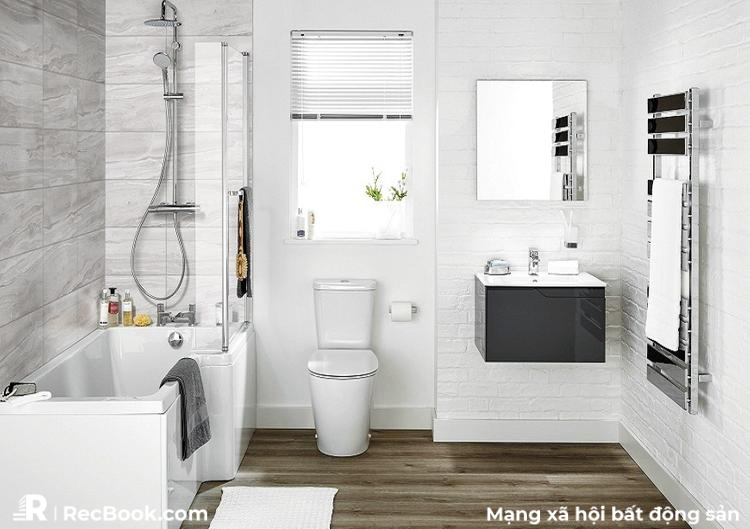 6 Ý Tưởng Trang Trí Phòng Tắm Đơn Giản Mà Hiện Đại