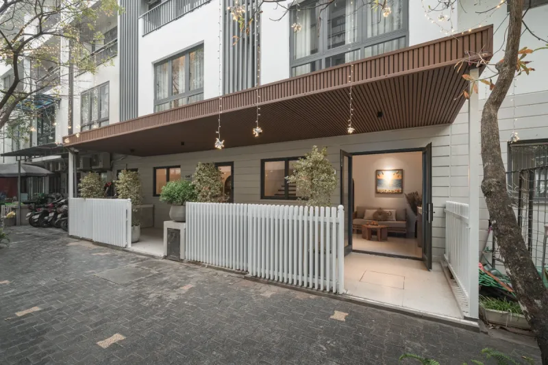 Nhà phố 80 m2 với đủ không gian nghỉ dưỡng