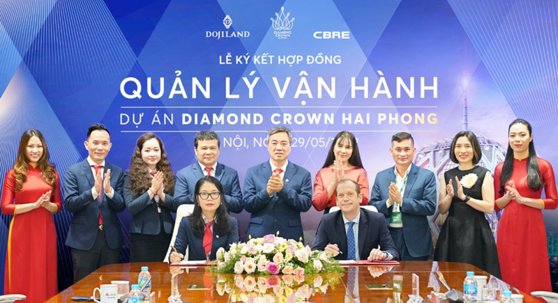 CBRE quản lý & vận hành dự án Diamond Crown Hai Phong 