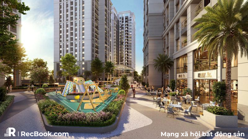 Tại Gem Park, cạnh khu vui chơi của con l&agrave; khu vực cafe thư gi&atilde;n của bố mẹ. Nguồn: N.H.O