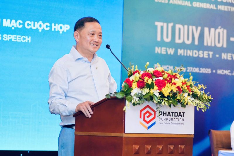 Chủ tịch Phát Đạt: Sau khi sáp nhập hai địa phương Bà Rịa - Vũng Tàu và Bình Dương vào TP.HCM, tổng quỹ đất của công ty gần 1.000 ha