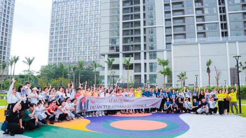 LỄ RA QUÂN PHỦ SÓNG THỊ TRƯỜNG TẠI DỰ ÁN THE MINATO RESIDENCE