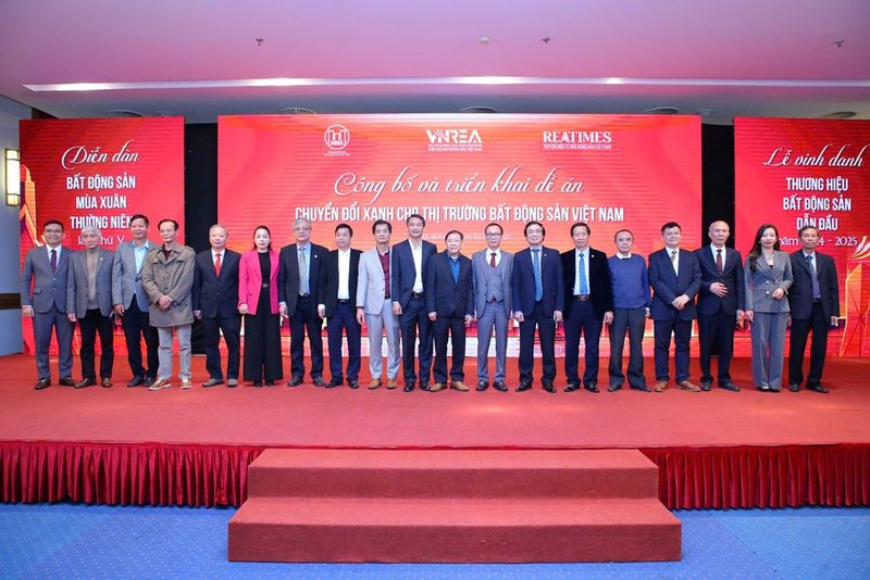 Công bố và triển khai đề án Chuyển đổi xanh cho thị trường bất động sản Việt Nam