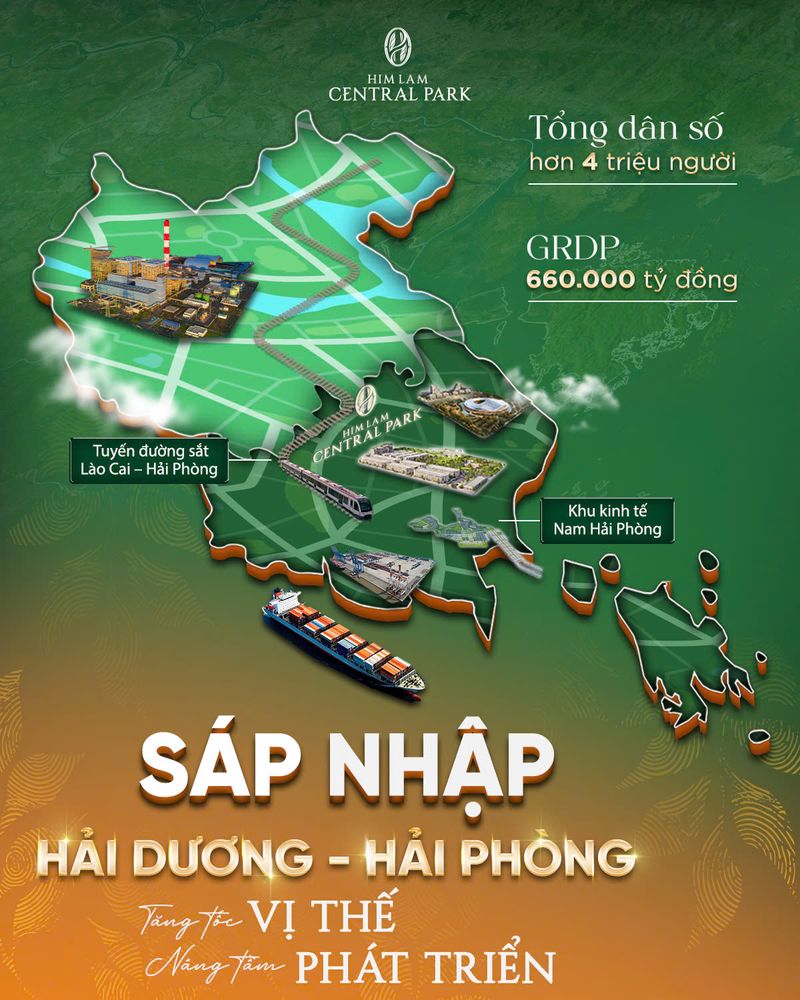 SÁP NHẬP HẢI DƯƠNG - HẢI PHÒNG - TĂNG TỐC VỊ THẾ, NÂNG TẦM PHÁT TRIỂN